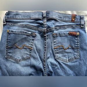 7 For All Mankind Josefina Skinny Boyfriend Jeans